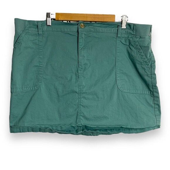 Lee Mid Rise Skort Womens 22 Regular Fit Pockets Y2K Short Skirt Casual Athletic - Picture 5 of 12